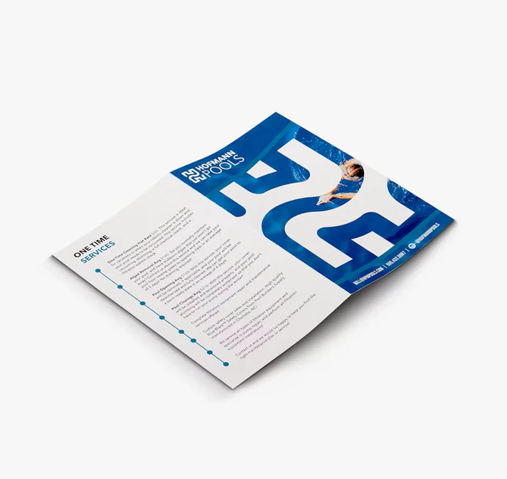 Open booklet showing pages 1 to 4